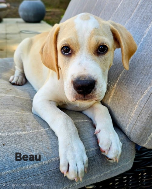PUPPY BEAU - Golden Retriever / Hound available for adoption