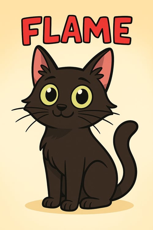 FLAME - Domestic Short Hair available for adoption