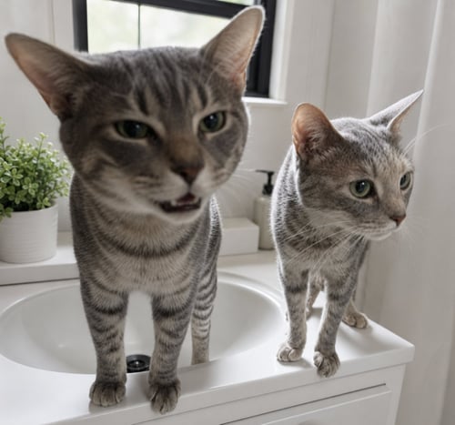 JANE EYRE & OLIVER TWIST - Domestic Short Hair available for adoption