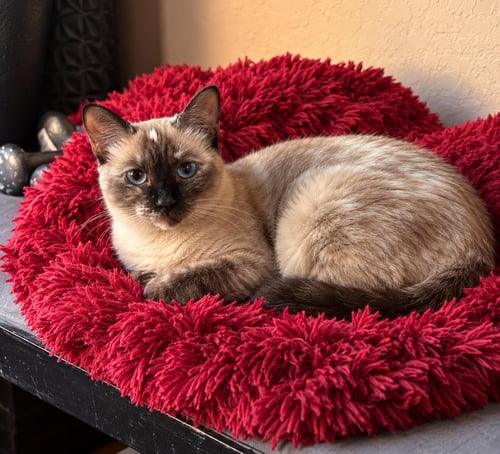 SERENDIPITY LEISTER - Domestic Short Hair / Siamese available for adoption
