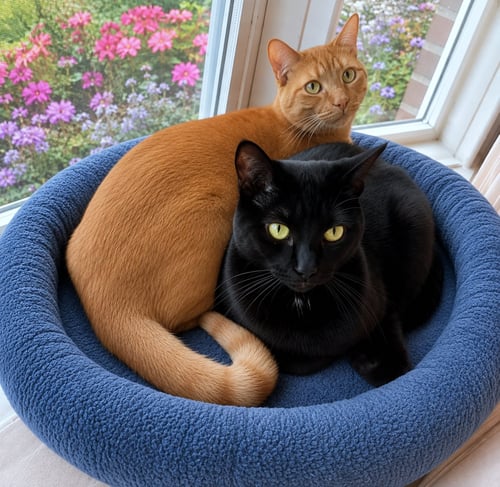 BONDED PAIR DUSTY & KILLIAN - OFFERED BY OWNER - Domestic Short Hair available for adoption