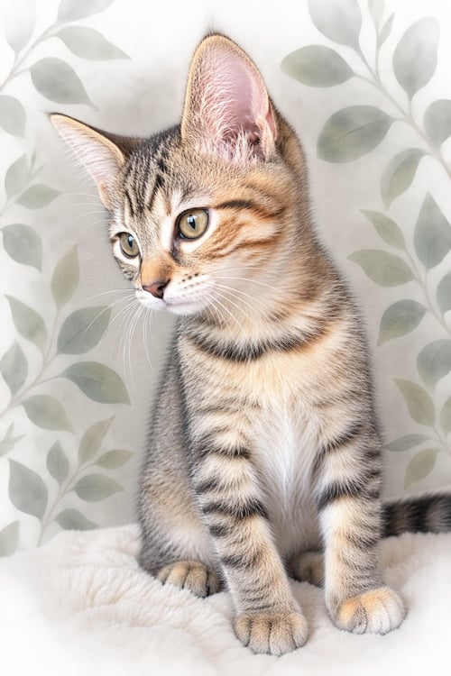 SPICE GIRLS LITTER: GINGER SPICE - Tabby / Torbie available for adoption