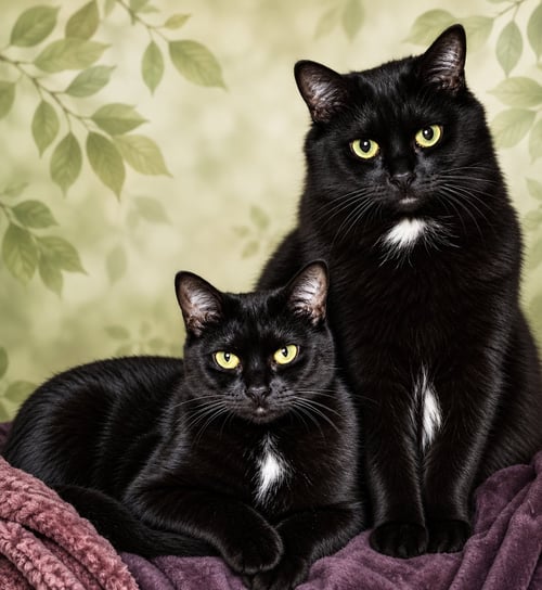 LUNA & STELLA #2014 - OFFERED BY OWNER - BONDED - Domestic Short Hair available for adoption