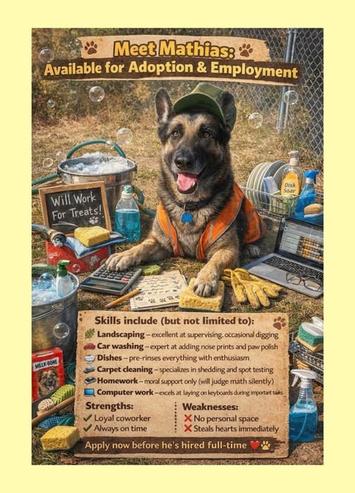 MATTHIAS - German Shepherd Dog available for adoption