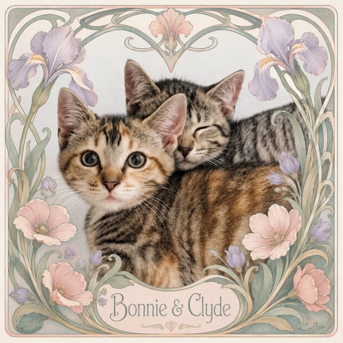 BONNIE AND CLYDE - Abyssinian available for adoption