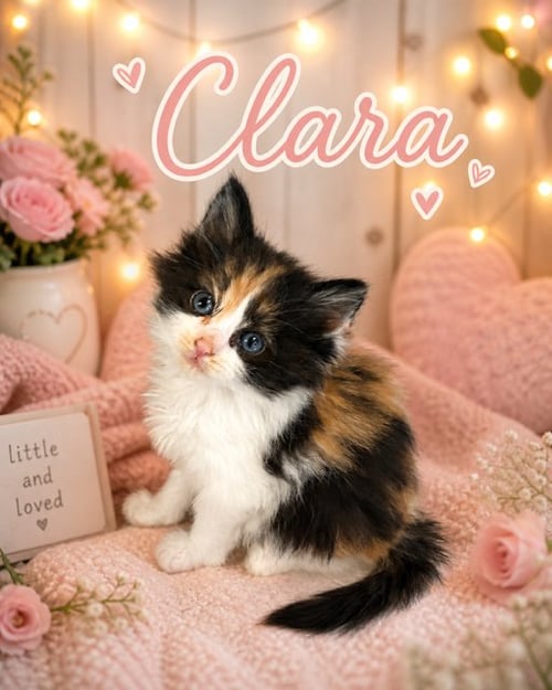 CLARA - Domestic Long Hair available for adoption