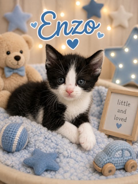 ENZO - Domestic Short Hair available for adoption