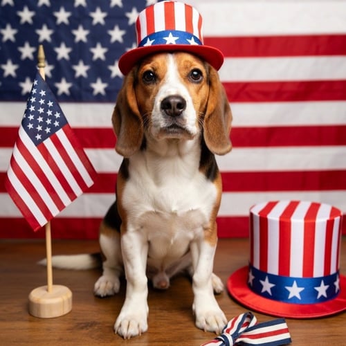 BAGEL AVAILABLE 9/4/26 - Beagle available for adoption