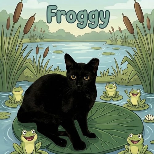 FROGGY - Domestic Short Hair available for adoption
