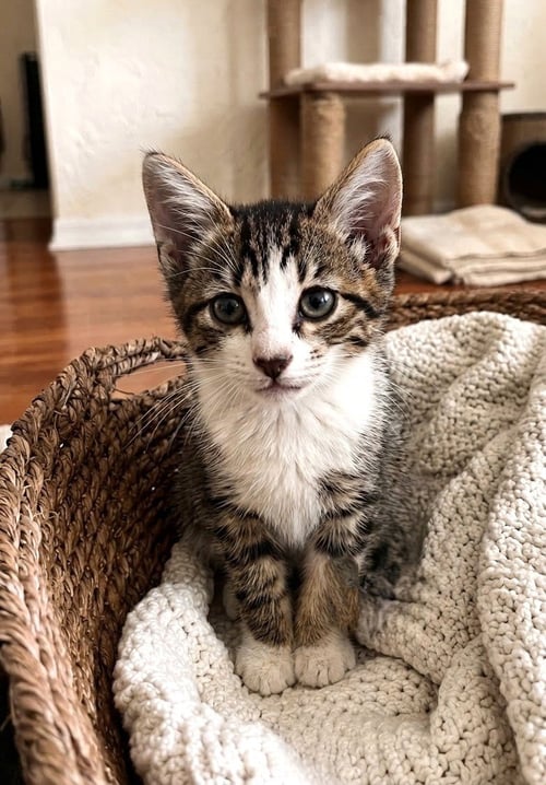PARTON - Tabby available for adoption