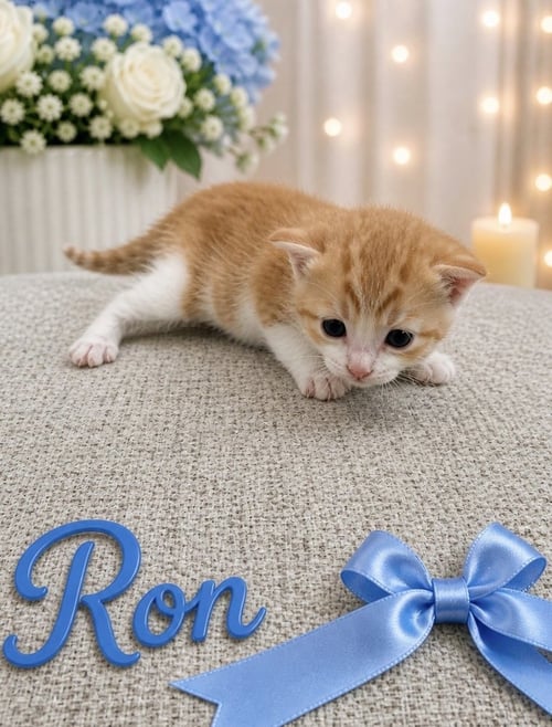 HARRYS CATS : RON - Domestic Short Hair available for adoption