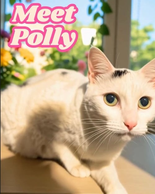 POLLY- I NEED A FOSTER! - Domestic Short Hair available for adoption