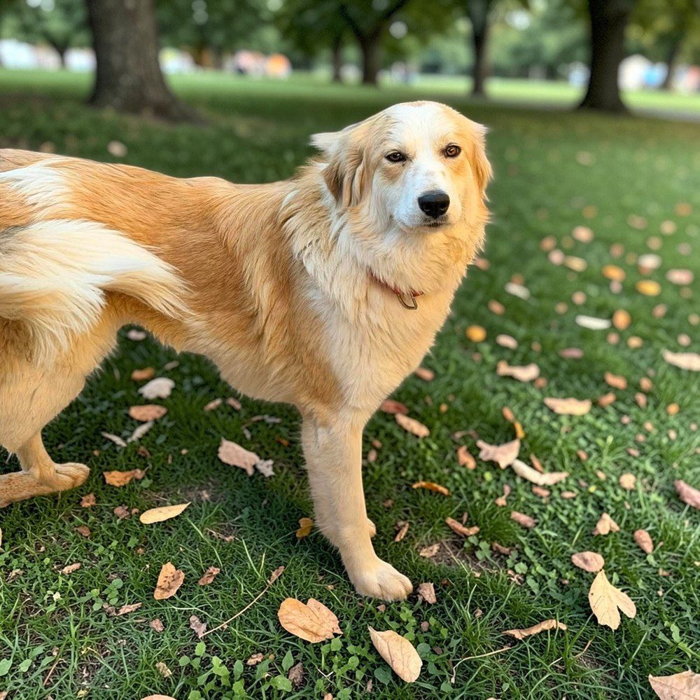 BLANCHE - Great Pyrenees / Australian Shepherd available for adoption