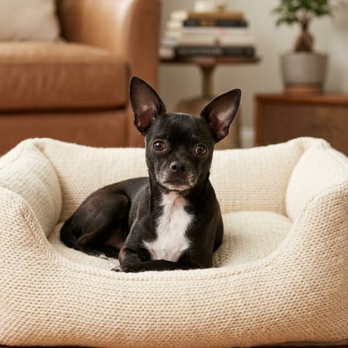 BABY GIRL - Boston Terrier available for adoption