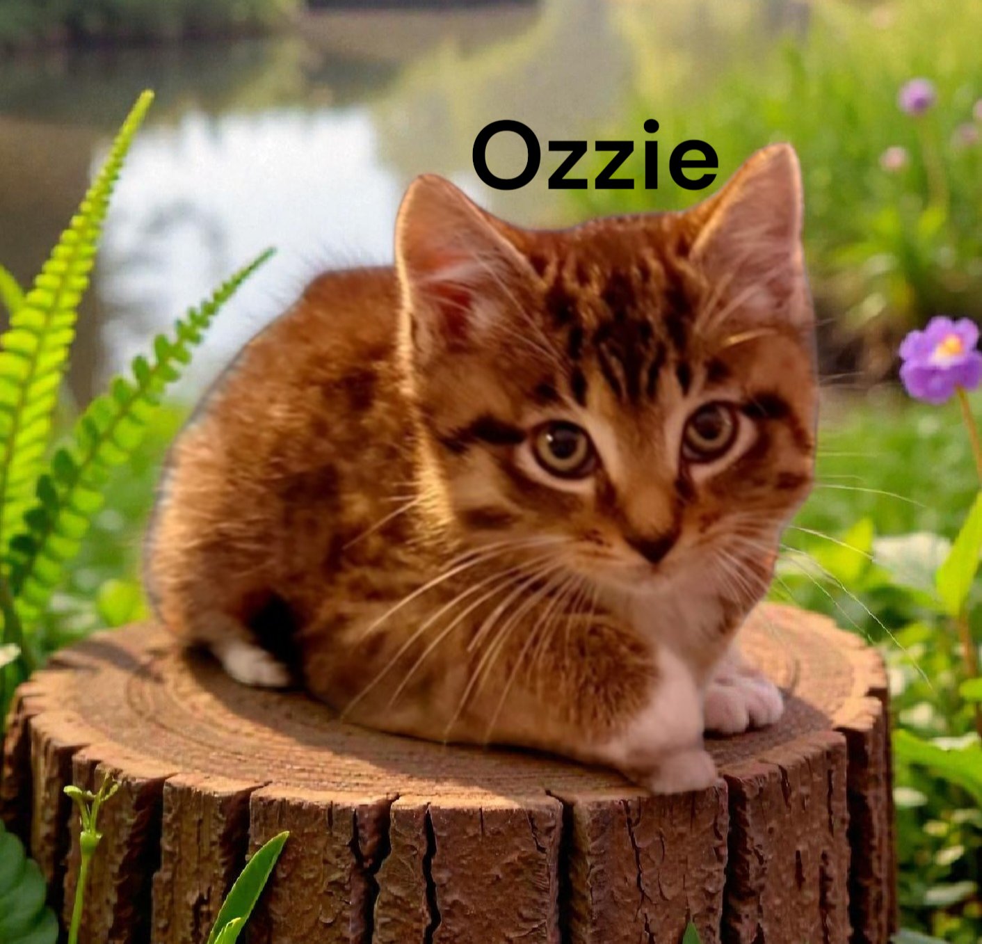 OZZIE - Tabby available for adoption