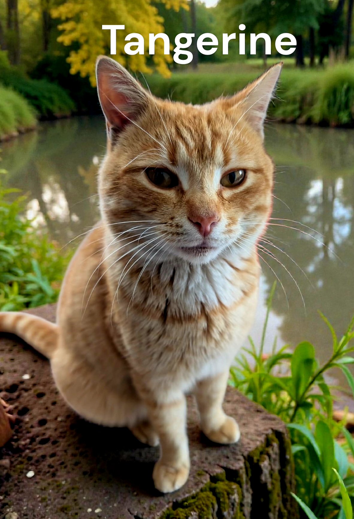 TANGERINE - Tabby available for adoption