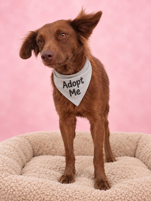 UBE - Flat-coated Retriever / Border Collie available for adoption