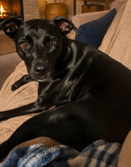 KAYA - Black Labrador Retriever available for adoption