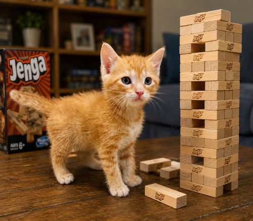 JENGA - Domestic Short Hair available for adoption