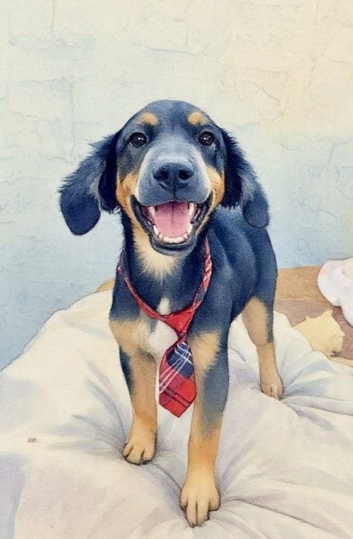DUKE - Black and Tan Coonhound available for adoption