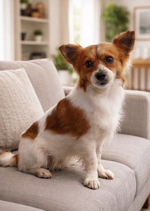 PINTO - Papillon / Corgi available for adoption
