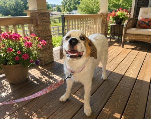 BREAH - Saint Bernard / Great Pyrenees available for adoption