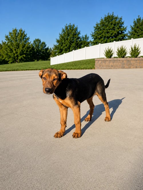 GLACIER - Rottweiler / German Shepherd Dog available for adoption